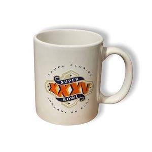 NFL Super Bowl XXXV (35) Tampa, FL Vintage Coffee Mug 2001